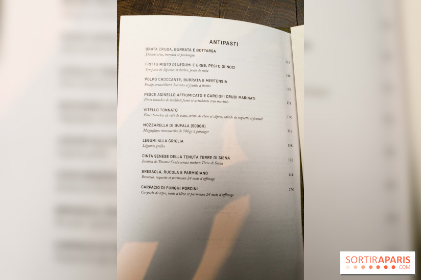 Ristorante National : le restaurant Italien du flambant neuf Hotel des Arts et Métiers