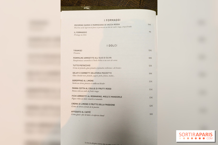 Ristorante National : le restaurant Italien du flambant neuf Hotel des Arts et Métiers