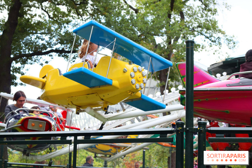 Le Village des Manèges provisoire du Jardin d'Acclimatation