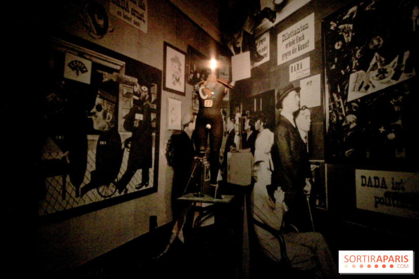 Exposition DADA au Musée de l'Orangerie - Le Bourgeois Heartfiel redevenu sauvage, Michael Sellmann d'après Tatline (1920), 1988