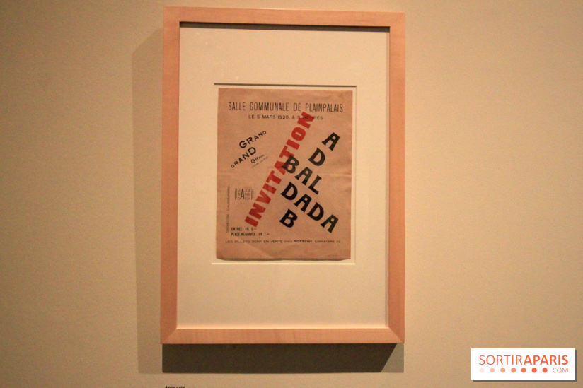 Exposition DADA au Musée de l'Orangerie - affiche