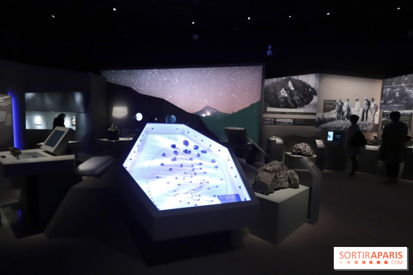 Exposition Météorites au Muséum national d'Histoire naturelle, les photos