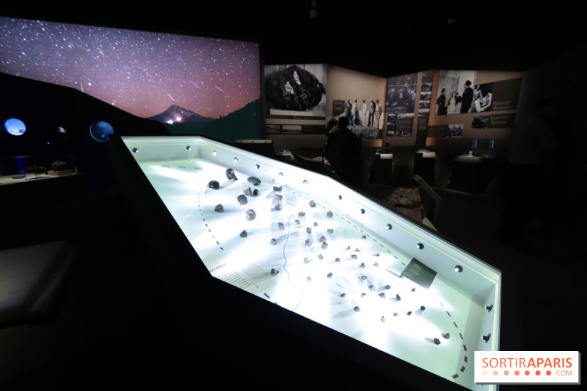 Exposition Météorites au Muséum national d'Histoire naturelle, les photos