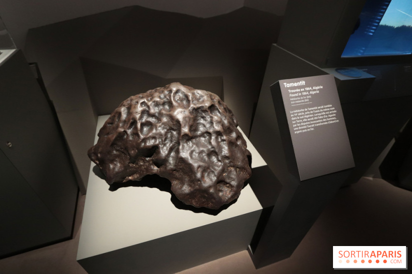 Exposition Météorites au Muséum national d'Histoire naturelle, les photos