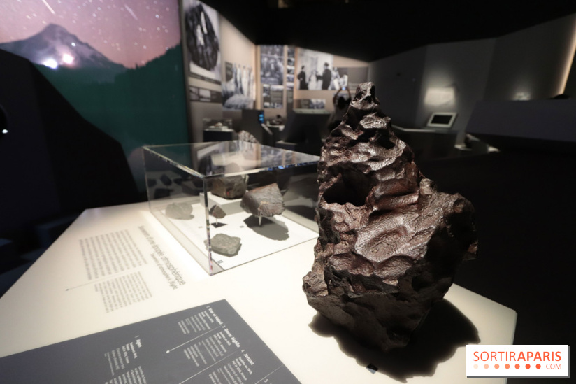 Exposition Météorites au Muséum national d'Histoire naturelle, les photos
