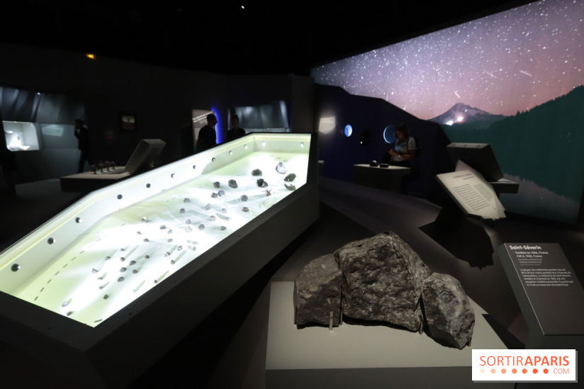 Exposition Météorites au Muséum national d'Histoire naturelle, les photos