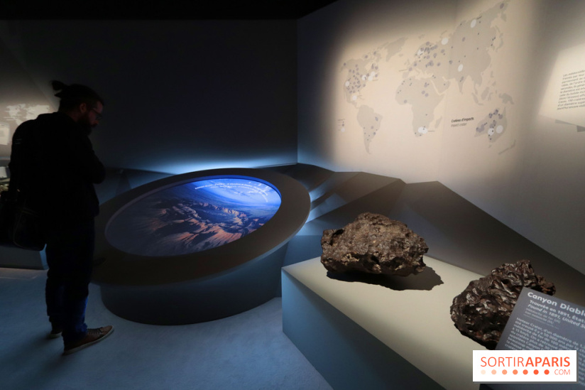 Exposition Météorites au Muséum national d'Histoire naturelle, les photos