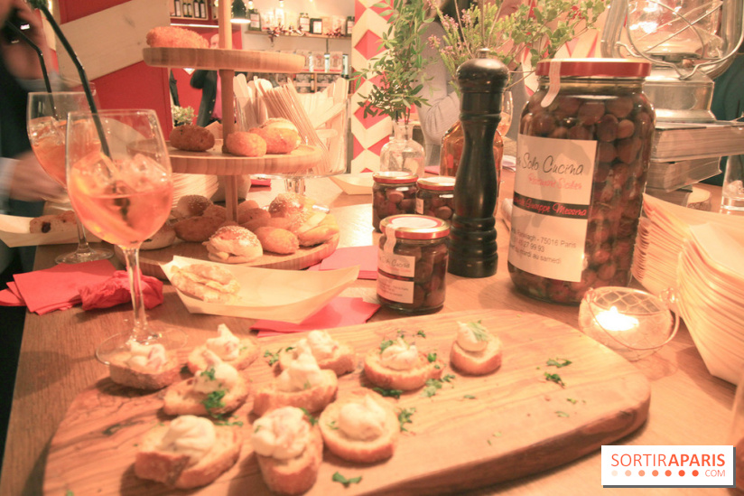 Dégustation d'antipasti à Non Solo Pizze