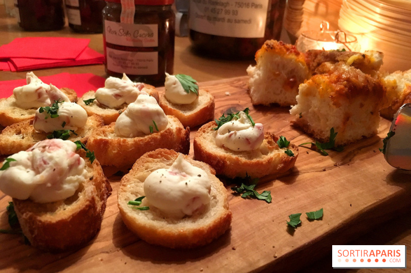 Dégustation d'antipasti à Non Solo Pizze