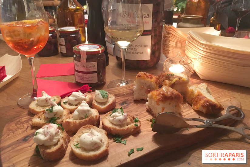 Dégustation d'antipasti à Non Solo Pizze