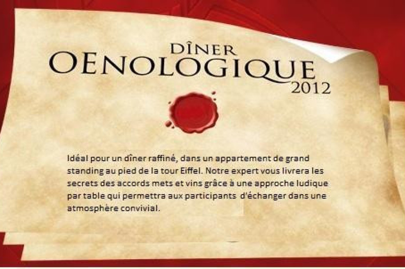 Diner Œnologique entre célibataire