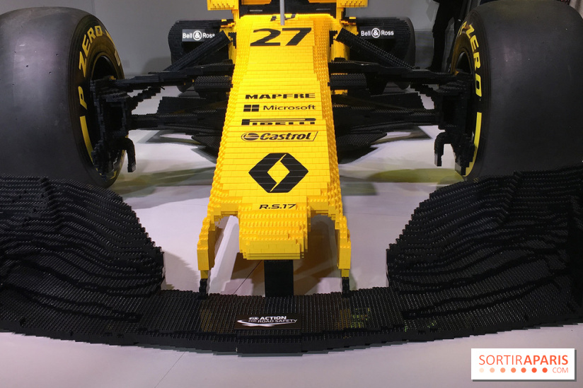 Découvrez une Formule 1 Renault RS17 100% LEGO® à l'Atelier Renault 