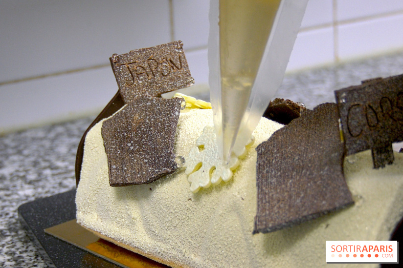 La Bûche Voyage de Bryan Esposito à l'Hôtel Westminster