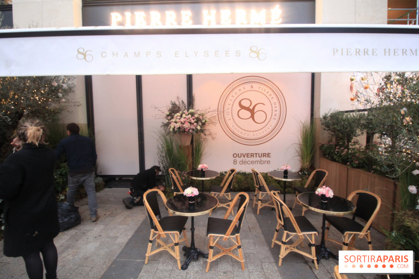 Le 86Champs, le nouveau salon de thé de Pierre Hermé