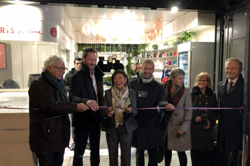 Le Kiosque innovant des Champs ouvre ses portes à Paris 