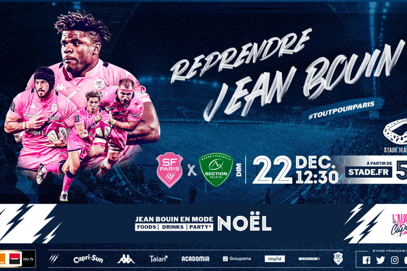 Stade Français - Pau au Stade Jean Bouin : gagnez vos places 