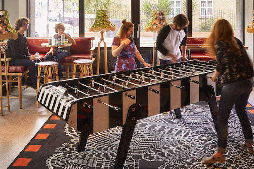 Championnat MAMAtional de Babyfoot au Mama Shelter Paris