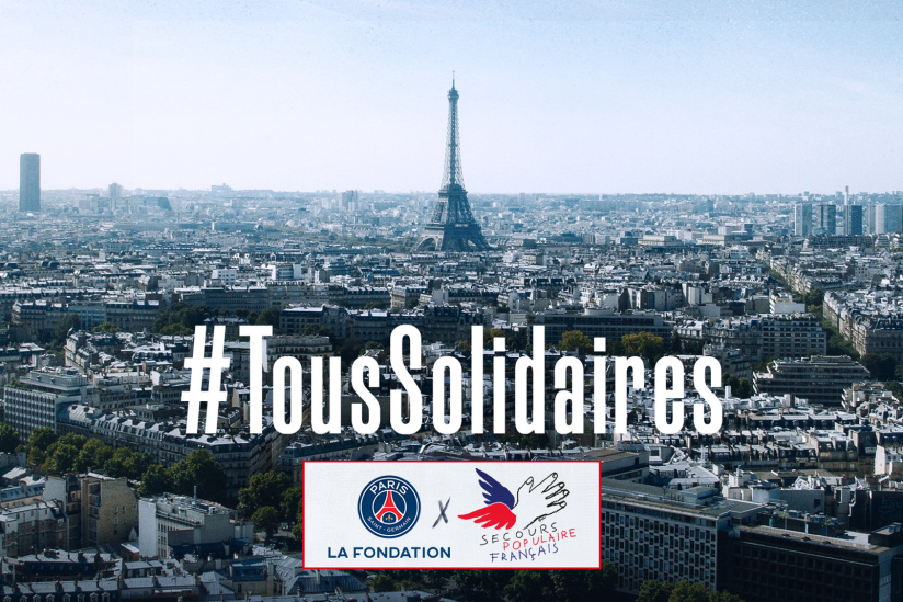 Coronavirus : la Fondation PSG fait un don au Secours Populaire 