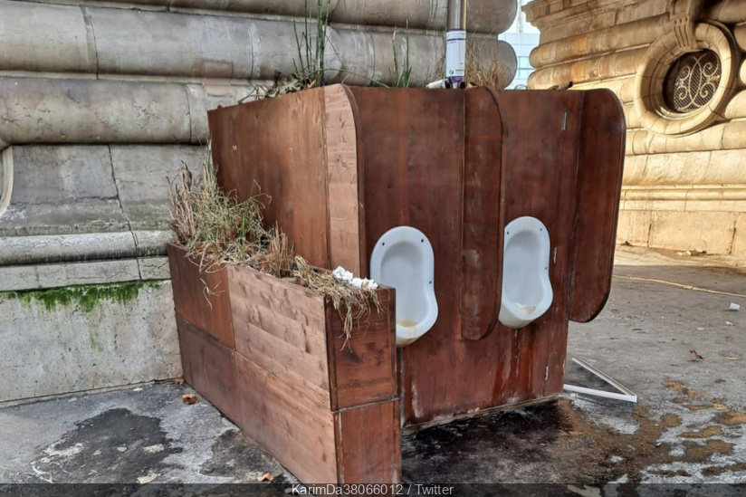 Paris : les "toilettes en bois" bientôt enlevées de la promenade urbaine  boulevard de la Chapelle - Sortiraparis.com
