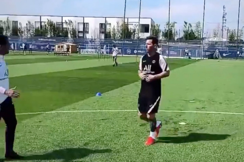 Messi au PSG : premier entraînement au Camp des loges