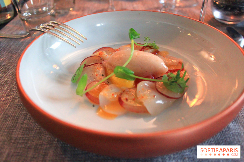 Les Tantes Jeannes : tartare de Saint-Jacques