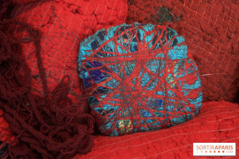 Sheila Hicks, Rempart au Centre Pompidou : les photos de l'exposition