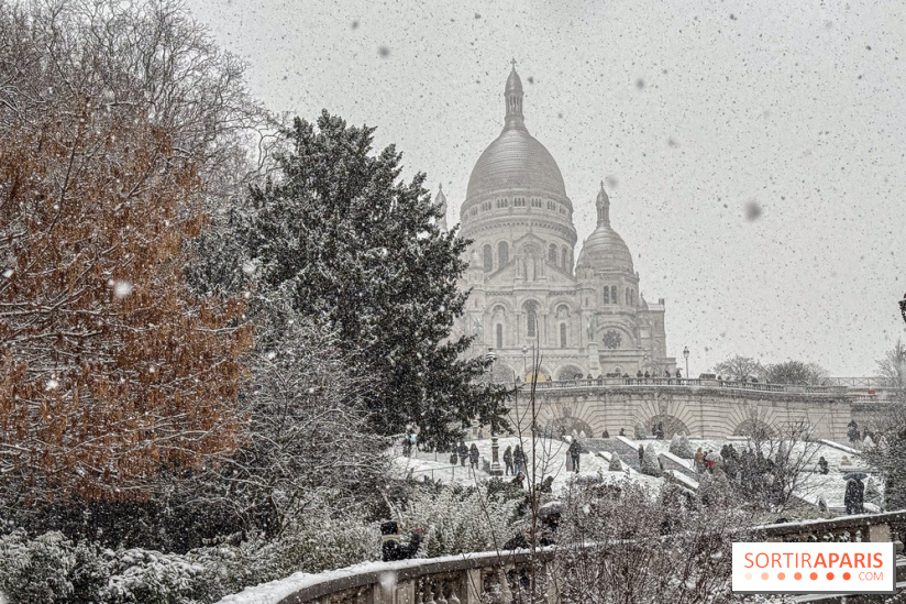 La Neige à Paris - Montmartre