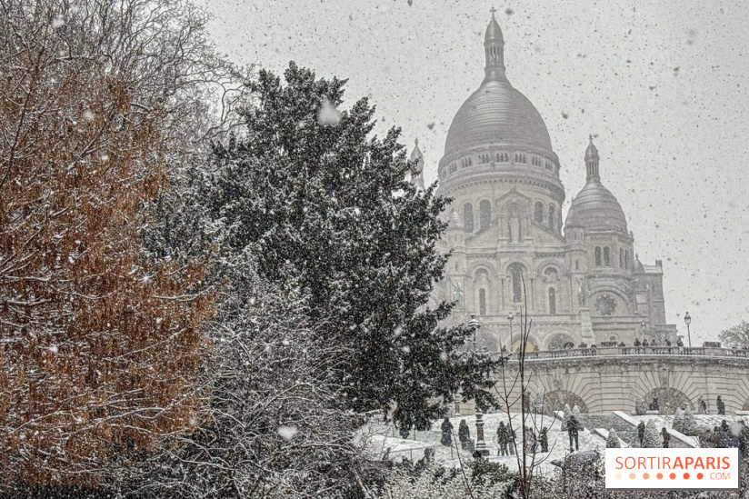 La Neige à Paris - Montmartre