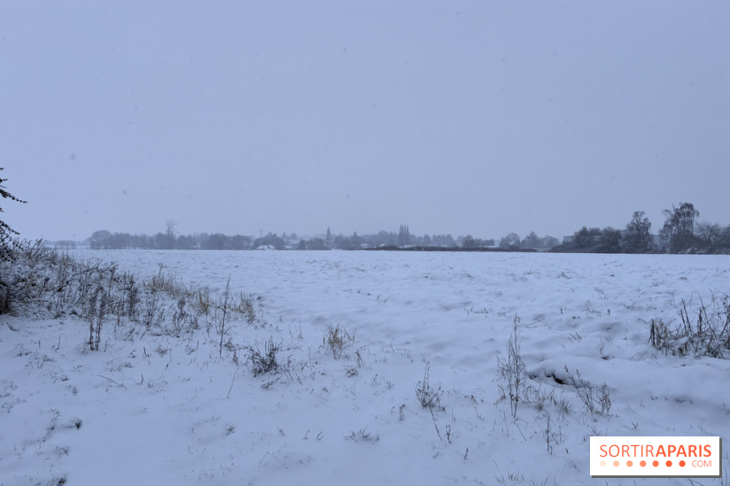 La Neige à Paris - village ile de france