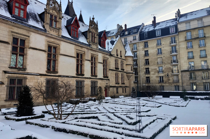 La Neige à Paris - Hôtel de Sens