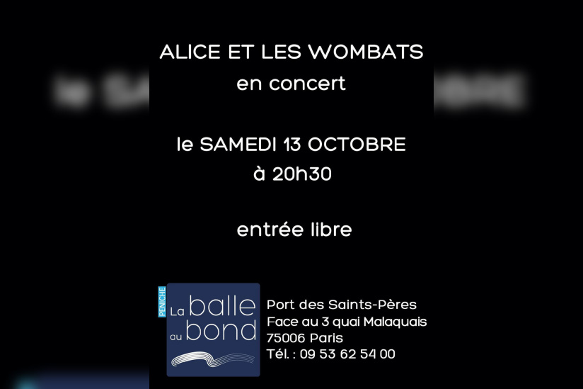Alice et les Wombats