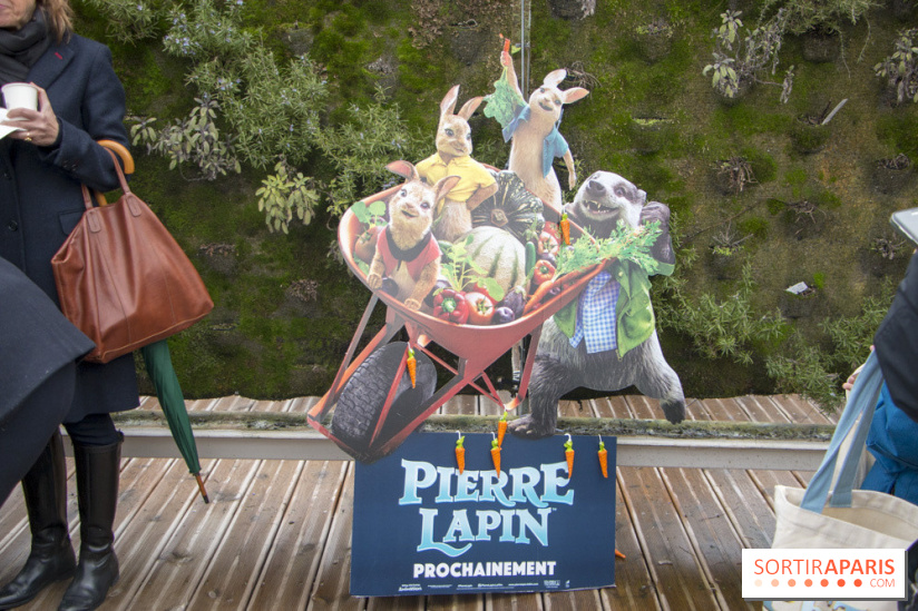 Chasse aux oeufs de Pâques Pierre Lapin au BHV Marais : les photos