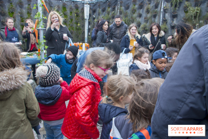 Chasse aux oeufs de Pâques Pierre Lapin au BHV Marais : les photos