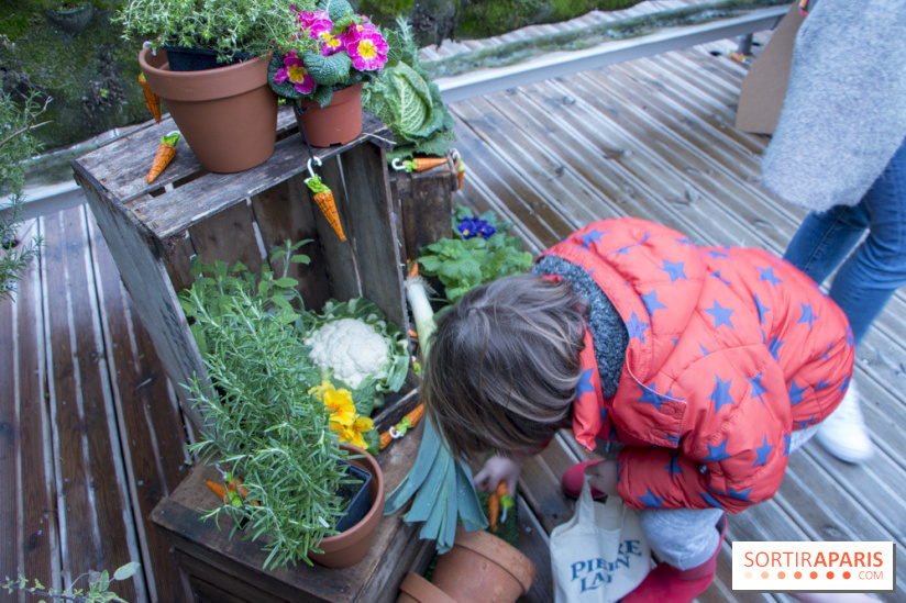 Chasse aux oeufs de Pâques Pierre Lapin au BHV Marais : les photos