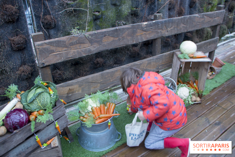 Chasse aux oeufs de Pâques Pierre Lapin au BHV Marais : les photos