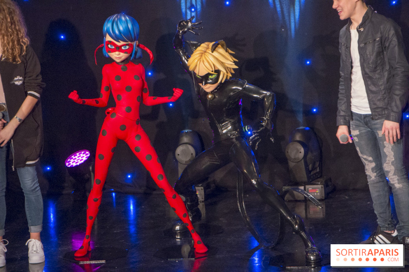 Lady Bug et Chat Noir entrent à Grévin : les photos