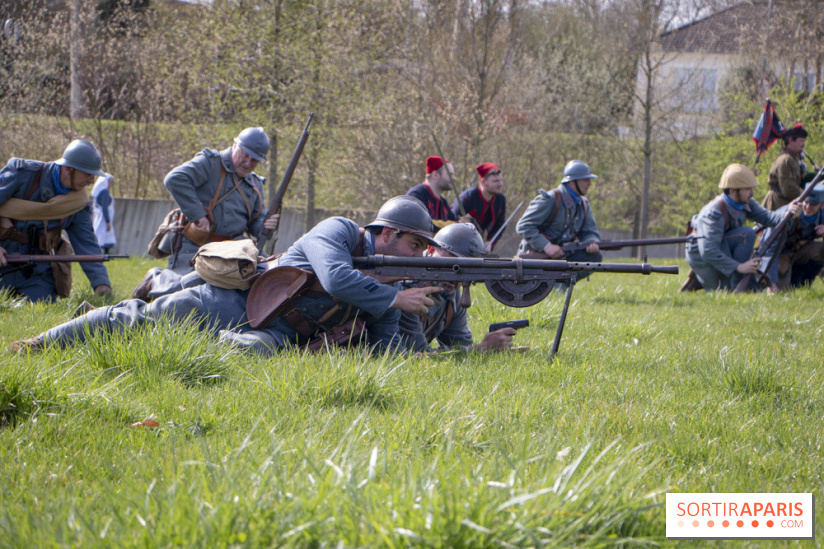 Week-end de reconstitution historique au Musée de la Grande Guerre : les photos