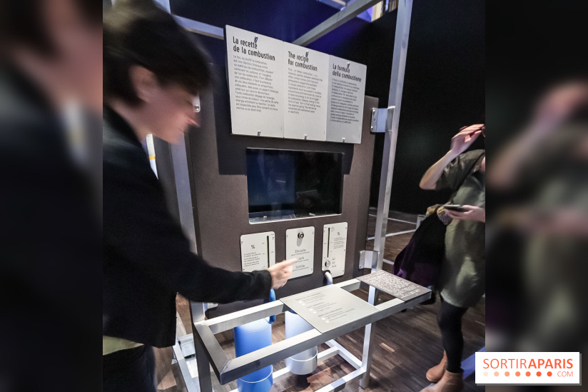 Exposition Feu à la Cité des Sciences