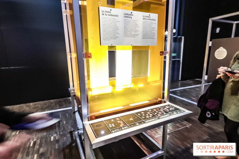 Exposition Feu à la Cité des Sciences