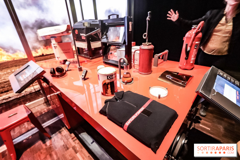 Exposition Feu à la Cité des Sciences