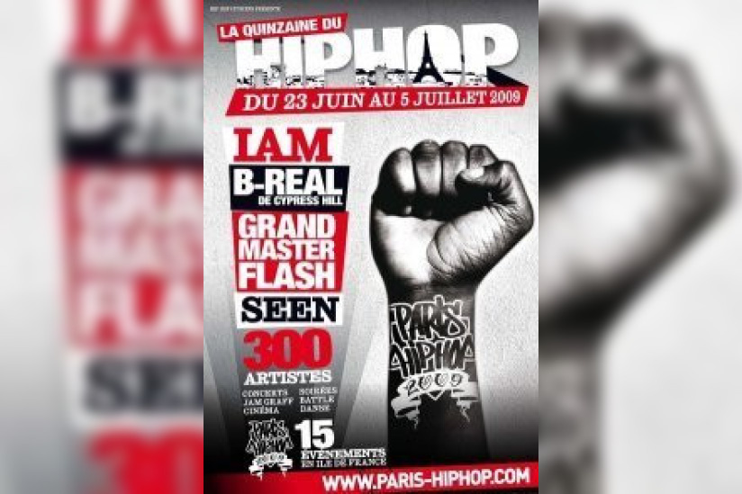 Festival, Paris Hip-Hop, IAM, B-real, Grandmasterflash, Seen