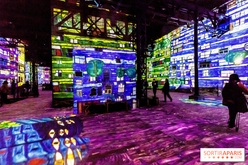 L’Atelier des Lumières avec Klimt et les artistes Viennois