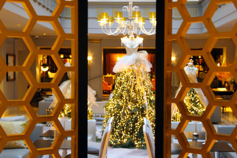 Menu de réveillon gastronomique de Noël 2022 au Blossom, Sofitel Paris Le Faubourg