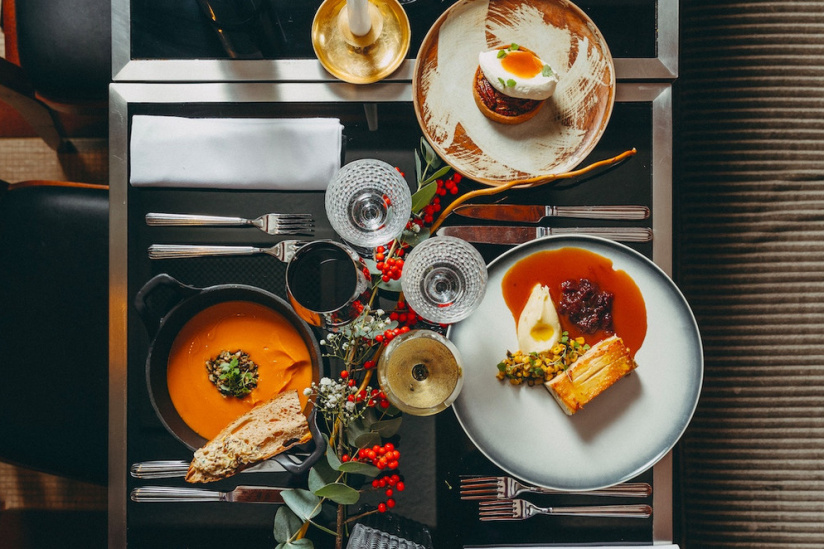 Thanksgiving 2024 à l'Hôtel des Grands Voyageurs : Un menu de spécialités américaines