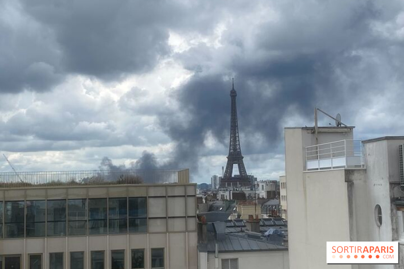 Paris : Incendie en cours dans le sud de la capitale
