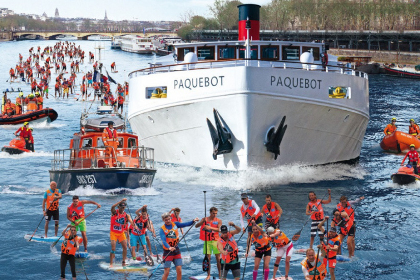 Grand défilé nautique sur la Seine pour la Journée Nationale des Sauveteurs en Mer 2018