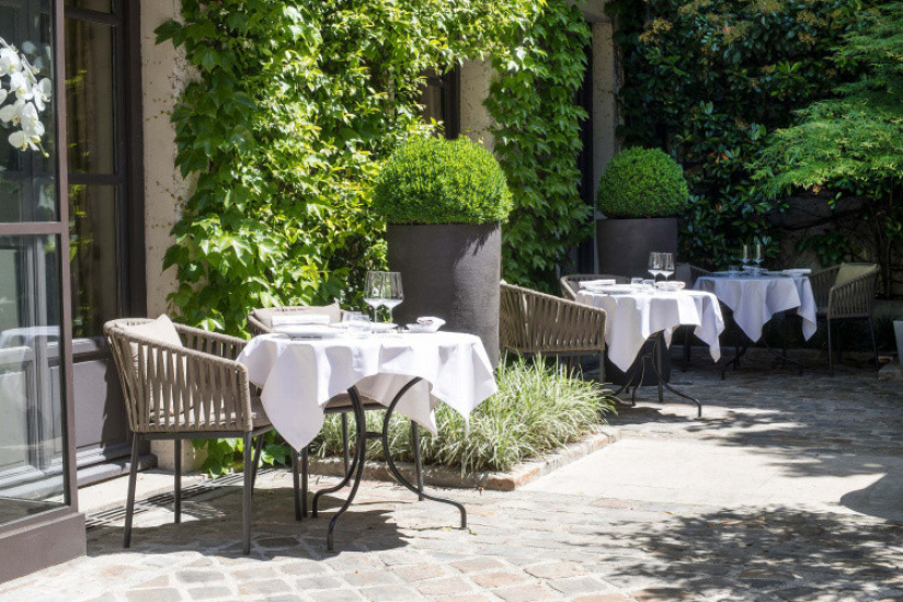 Ouverture d'Anne, premier restaurant gastronomique du Pavillon de la Reine