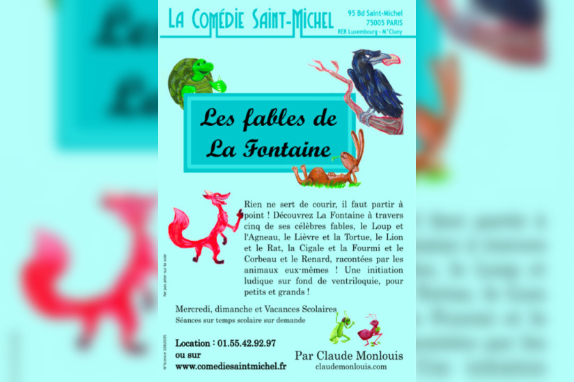 Les Fables de la Fontaine à la Comédie Saint-Michel
