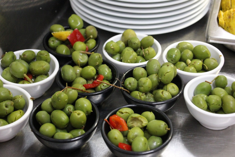 Dégustations gratuites d'olives d'Espagne 