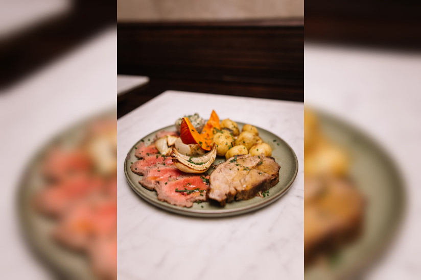 Justine lance son repas du dimanche 